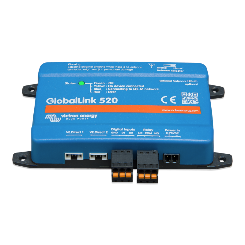 Victron Energy GlobalLink 520 4G LTE-M Surveillance du système